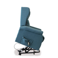 Poltrona Relax Bergere Arlette A Blue Tess.