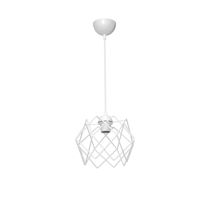 Lampada Da Soffitto Zoka Bianca E27