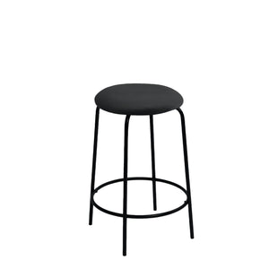 Set Da 4, Sgabelli Score Velluto Nero H63