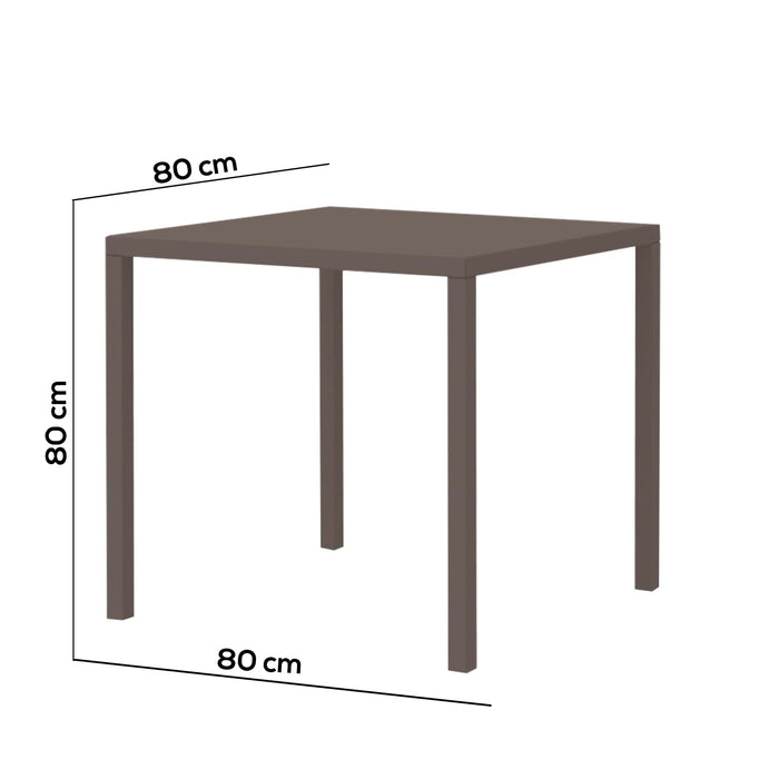 Tavolo Tetris 80X80 Bronzo