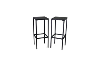 Set Da 2 Sgabello Utility Nero