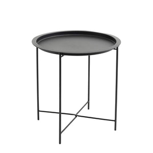 Tavolino Lauren Metallo Nero