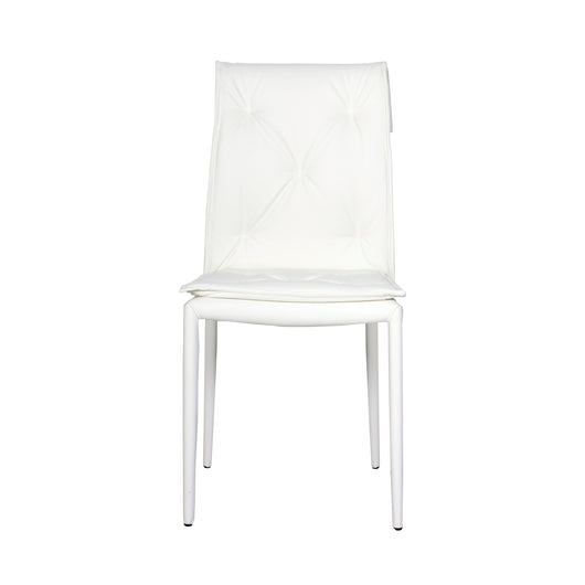 Set Da 4, Sedie New Mixi Similpelle Bianca