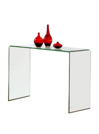 Cavedine, Consolle Specchio Incluso, 100x33x50h cm Trasparente