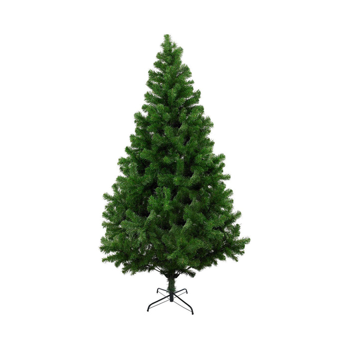 Albero di Natale Evergreen, Albero artificiale extra folto, Albero effetto reale in PVC, 438 rami, Altezza cm 150