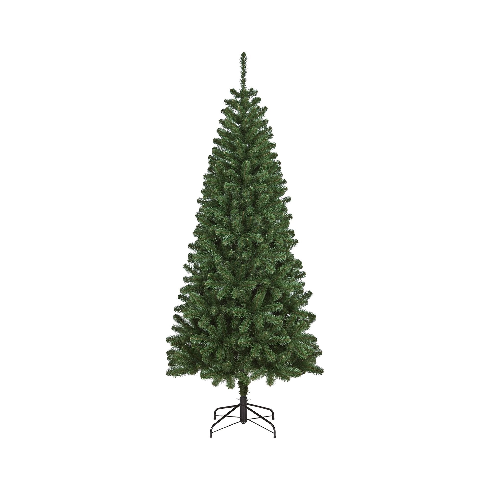 Albero di Natale Comet, Albero artificiale extra folto, Albero effetto reale in PVC, 728 rami, Altezza cm 210