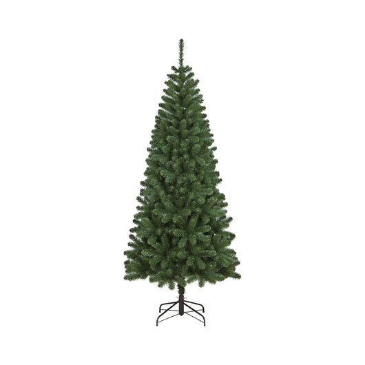 Albero di Natale Comet, Albero artificiale extra folto, Albero effetto reale in PVC, 728 rami, Altezza cm 210