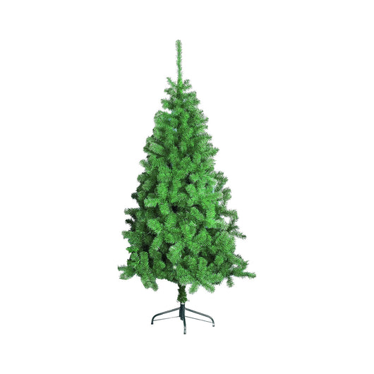 Albero di Natale Santa Claus, Albero artificiale extra folto, Albero effetto reale in PVC, 727 rami, Altezza cm 210