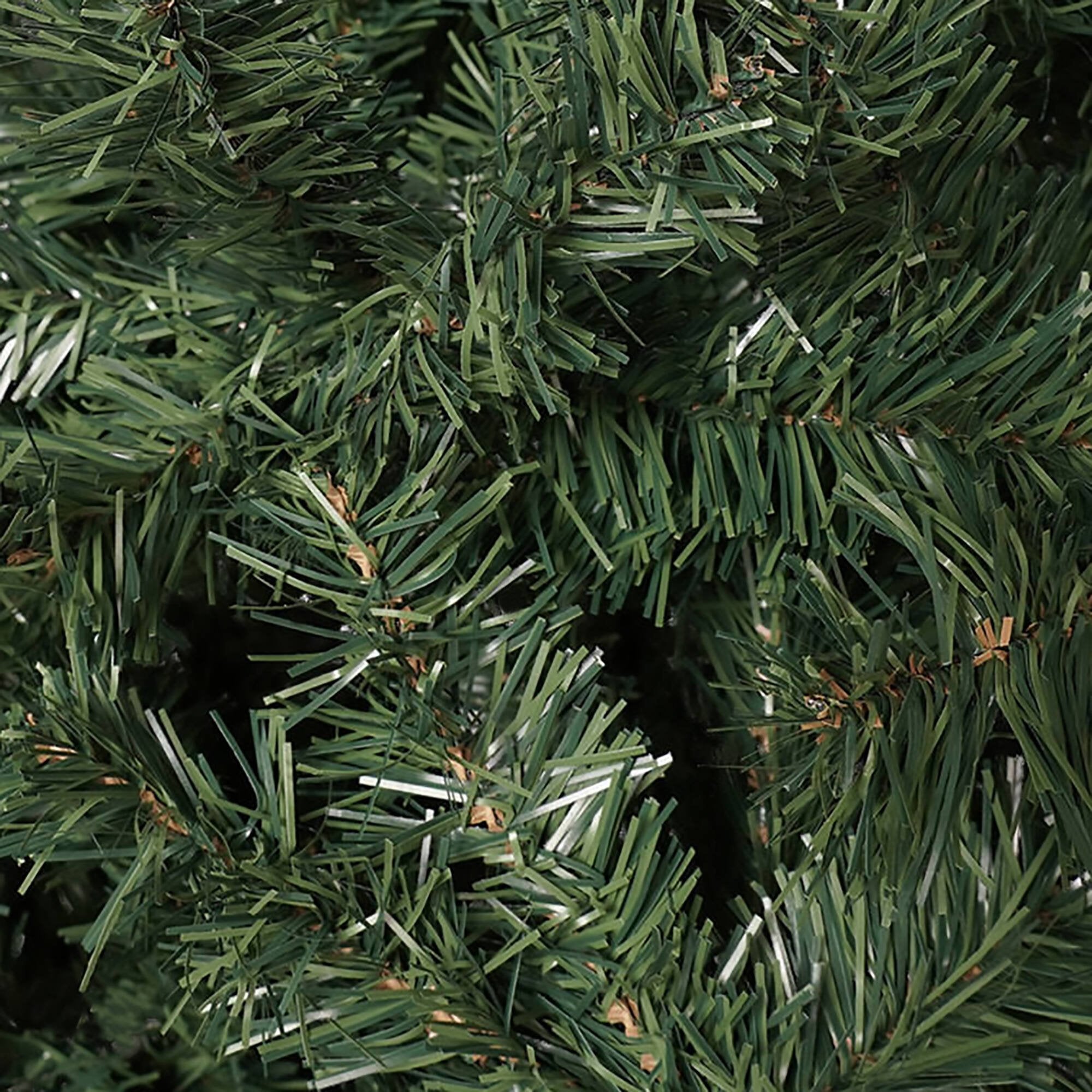 Albero di Natale Comet, Albero artificiale extra folto, Albero effetto reale in PVC, 388 rami, Altezza cm 150