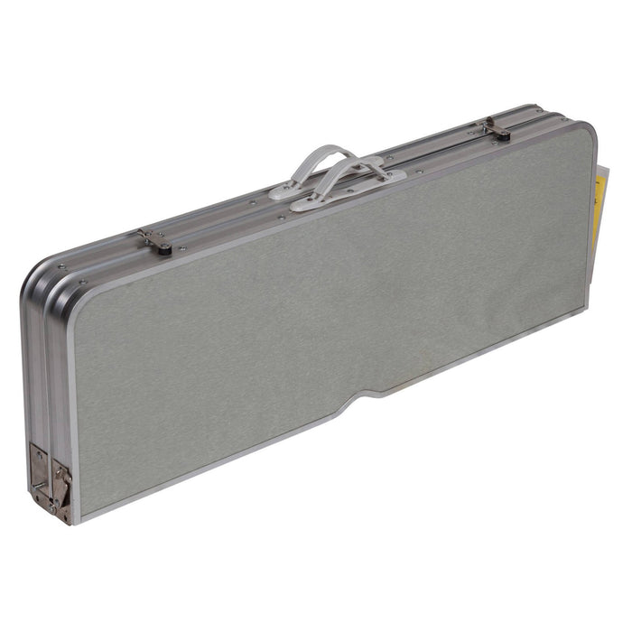 Set da campeggio e picnic richiudibile, struttura alluminio e plastica, colore grigio, Misure tavolo 60 x 71 x 90 cm, Misure panchine 87 x 38 x 23 cm