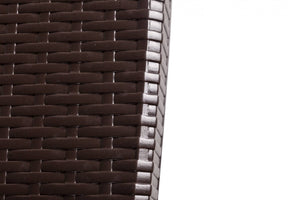 Tavolo richiudibile da esterno, color nero, cm 152 x 84 x h74