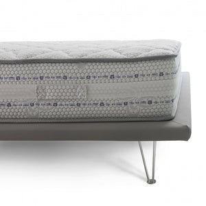 Materasso singolo Atilla, Materasso in Memory Foam e Molle insacchettate, 100% Made in Italy, Antiacaro e Anallergico, cm 80x200 h26