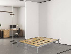 Rete letto matrimoniale Alisto, Rete ortopedica a doghe larghe, 100% Made in Italy, cm 160x190h 31