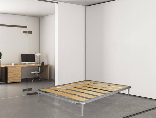 Rete letto matrimoniale Alisto, Rete ortopedica a doghe larghe, 100% Made in Italy, cm 160x190h 31