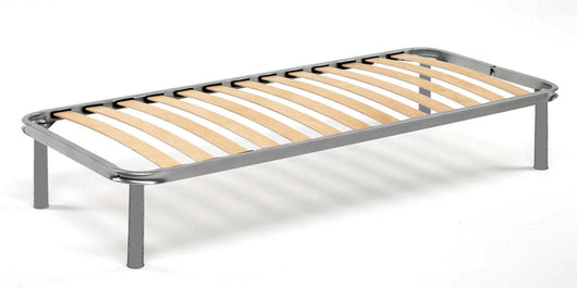Rete letto singolo Amammata, Rete ortopedica in multistrato di betulla a 13 doghe, 100% Made in Italy, cm 80x190h 34