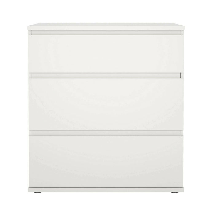 Cassettiera atre Aski, colore bianco, cm 76 x 83 x 40