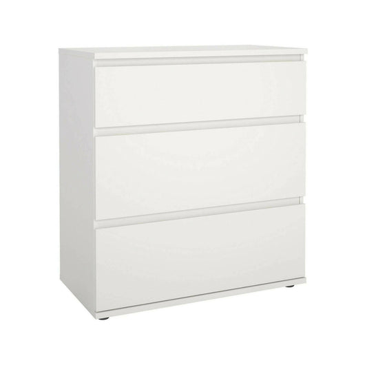 Cassettiera atre Aski, colore bianco, cm 76 x 83 x 40