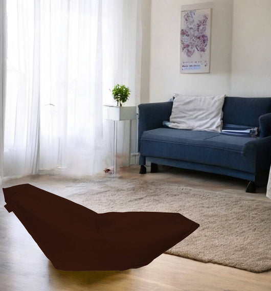 Lettino da salotto a Aunter, colore marrone, Misure 160 x 70 x 50 cm