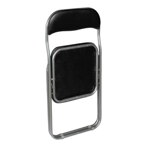 Set di sei sedie Antenore, colore nero, Misure 43 x 47 x 78 cm