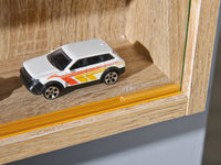 Vetrina con ripiani Dmoran, colore beige, cm 10 x 60 x80.