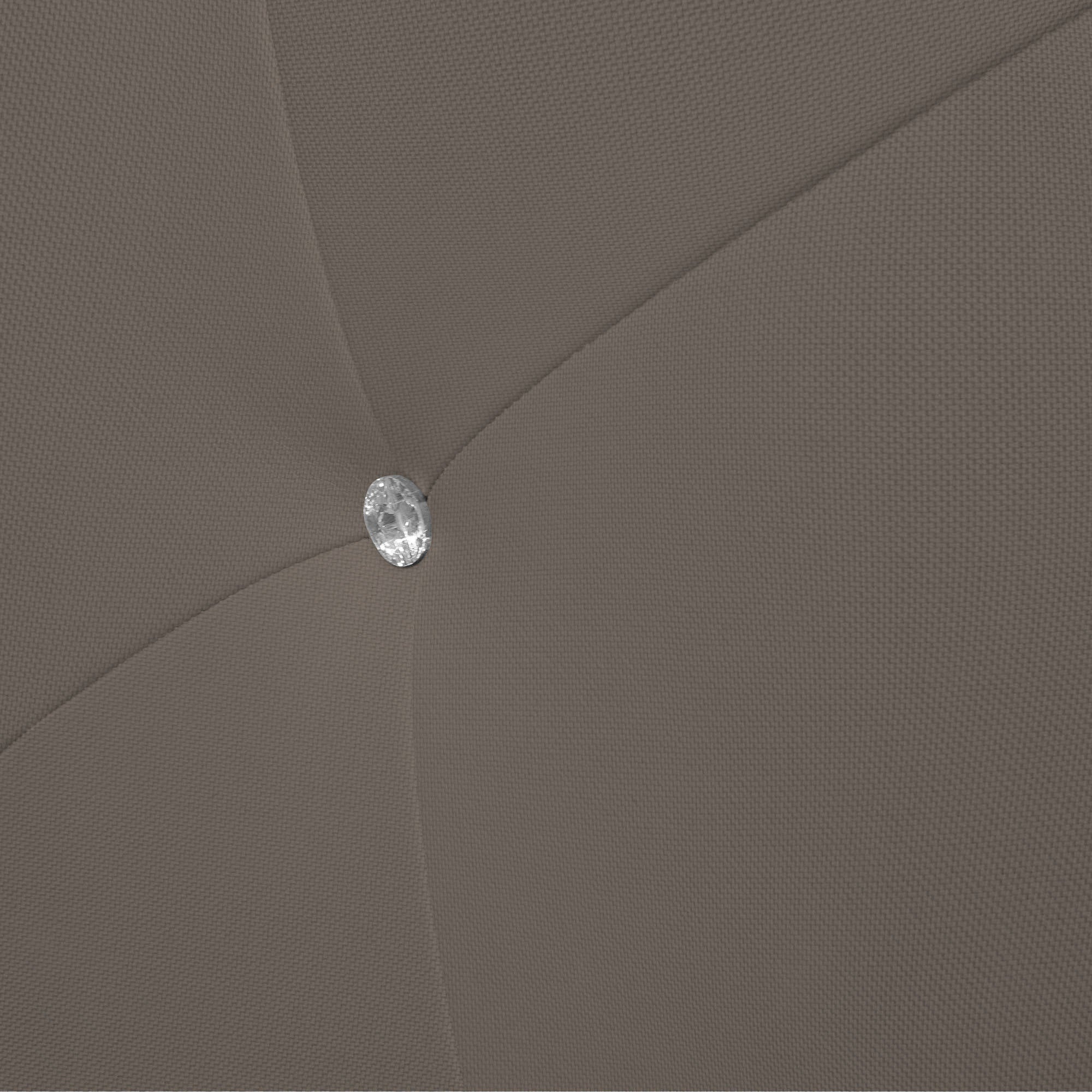 Talamo Italia Letto contenitore matrimoniale Strauss, Made in Italy, Struttura in tessuto imbottito, Adatto a materasso 160x190 cm, Tortora