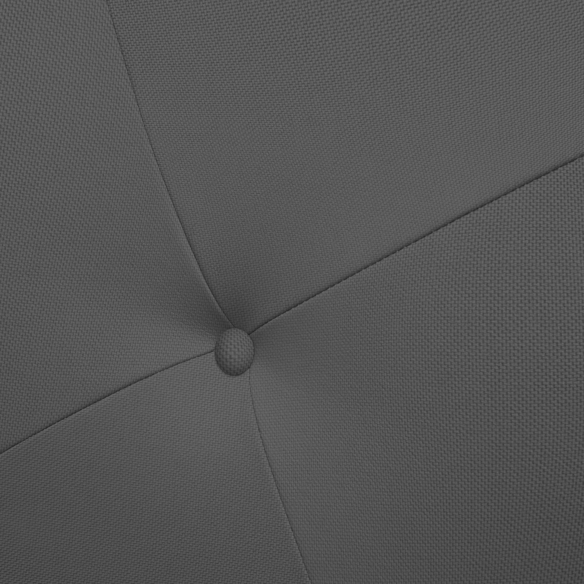 Talamo Italia Letto contenitore matrimoniale Mozart, Made in Italy, Struttura in tessuto imbottito, Adatto a materasso 160x190 cm, Grigio