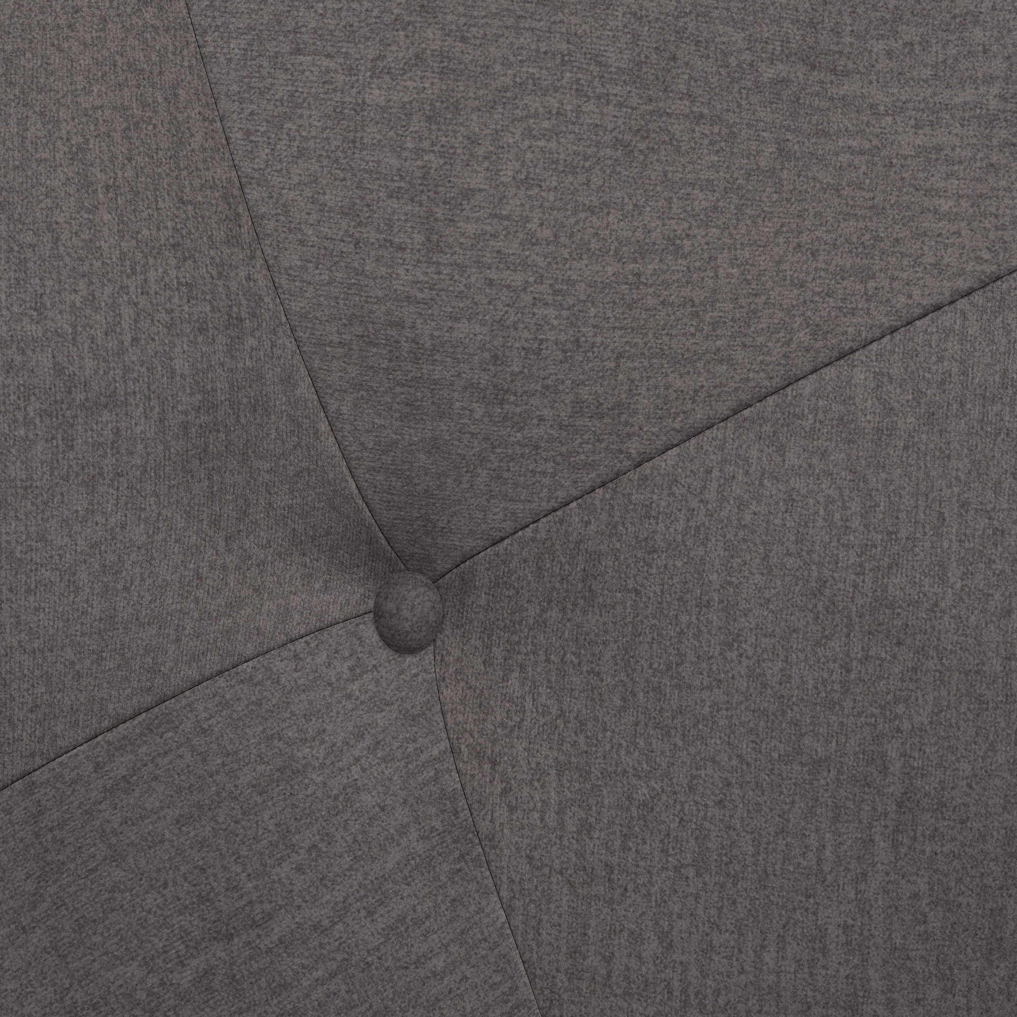 Talamo Italia Letto contenitore piazza e mezza Mozart, Made in Italy, Struttura in tessuto imbottito effetto velluto, Adatto a materasso 120x190 cm, Grigio