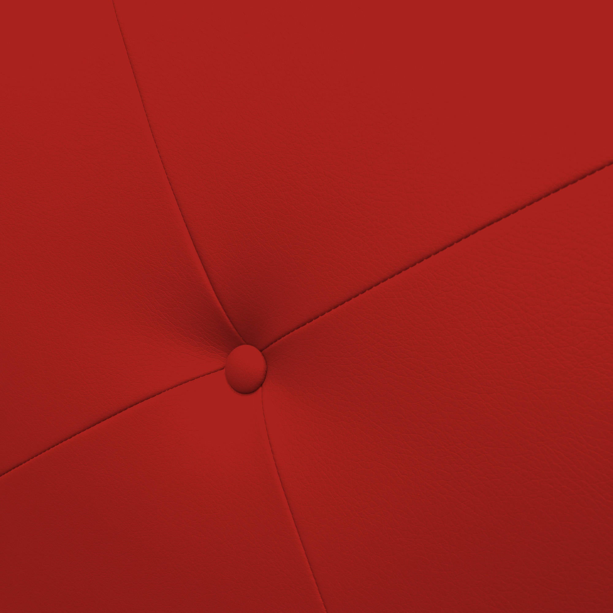 Talamo Italia Letto contenitore piazza e mezza Mozart, Made in Italy, Struttura in ecopelle imbottita, Adatto a materasso 120x190 cm, Rosso