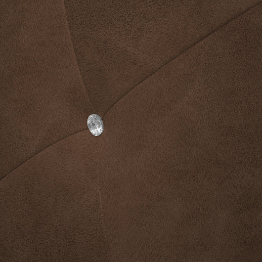 Talamo Italia Letto contenitore piazza e mezza Strauss, Made in Italy, Struttura in tessuto imbottito effetto vintage, Adatto a materasso 120x190 cm, Marrone