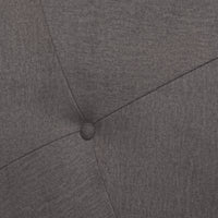 Talamo Italia Letto contenitore singolo Mozart, Made in Italy, Struttura in tessuto imbottito effetto velluto, Adatto a materasso 80x190 cm, Grigio