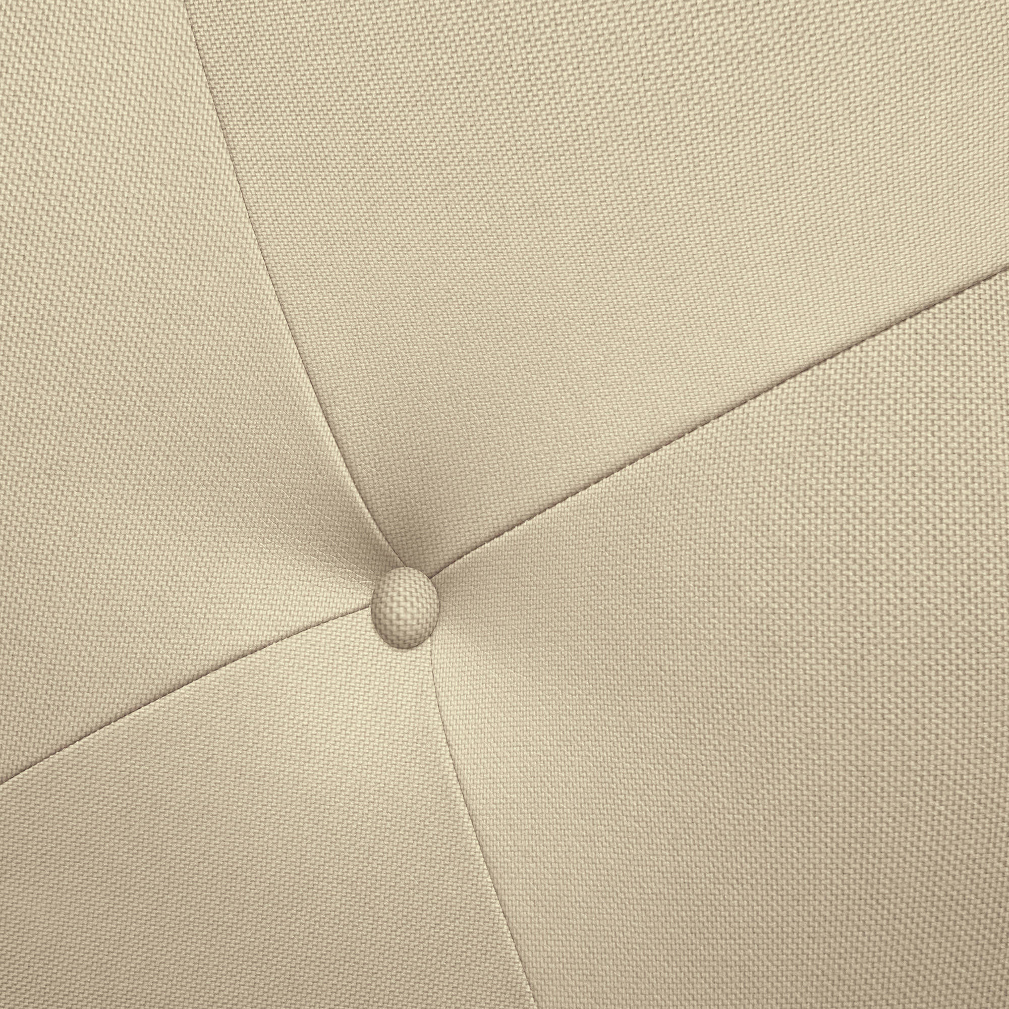 Talamo Italia Letto contenitore singolo Mozart, Made in Italy, Struttura in tessuto imbottito, Adatto a materasso 80x190 cm, Panna