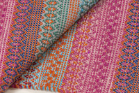 Tappeto moderno Cleveland, stile kilim, 100% cotone, multicoloree, 240x60cm