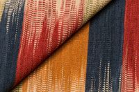 Tappeto moderno Miami, stile kilim, 100% cotone, multicoloree, 200x140cm