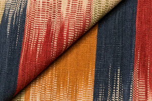 Tappeto moderno Miami, stile kilim, 100% cotone, multicoloree, 200x140cm