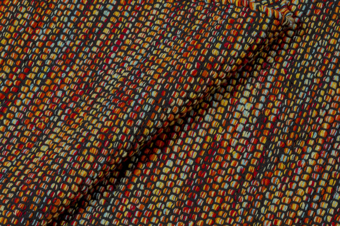 Tappeto moderno Dallas, stile kilim, 100% cotone, multicoloree, 240x60cm