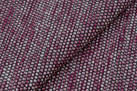 Tappeto moderno Dallas, stile kilim, 100% cotone, rosa, 240x60cm