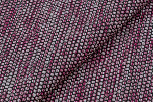 Tappeto moderno Dallas, stile kilim, 100% cotone, rosa, 240x60cm