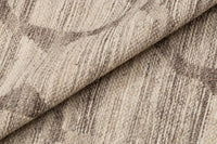 Tappeto moderno Detroit, stile kilim, 100% cotone, grigio, 175x125cm