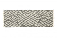 Tappeto moderno orlando, stile kilim, 100% cotone, multicoloree, 180x60cm