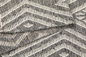 Tappeto moderno orlando, stile kilim, 100% cotone, multicoloree, 180x60cm