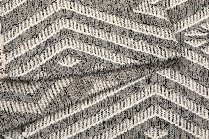 Tappeto moderno orlando, stile kilim, 100% cotone, multicoloree, 180x60cm