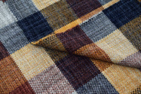 Tappeto moderno sacramento, stile kilim, 100% cotone, arancione, 150x90cm