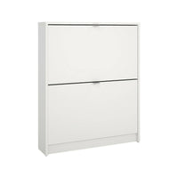 Scarpiera Turchese, Mobile portascarpe, Armadio da ingresso multiuso, Mobiletto per calzature, 70x17 h85 cm, Bianco