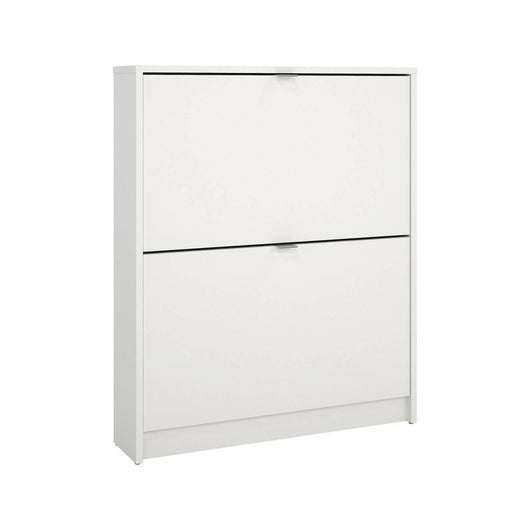 Scarpiera Turchese, Mobile portascarpe, Armadio da ingresso multiuso, Mobiletto per calzature, 70x17 h85 cm, Bianco