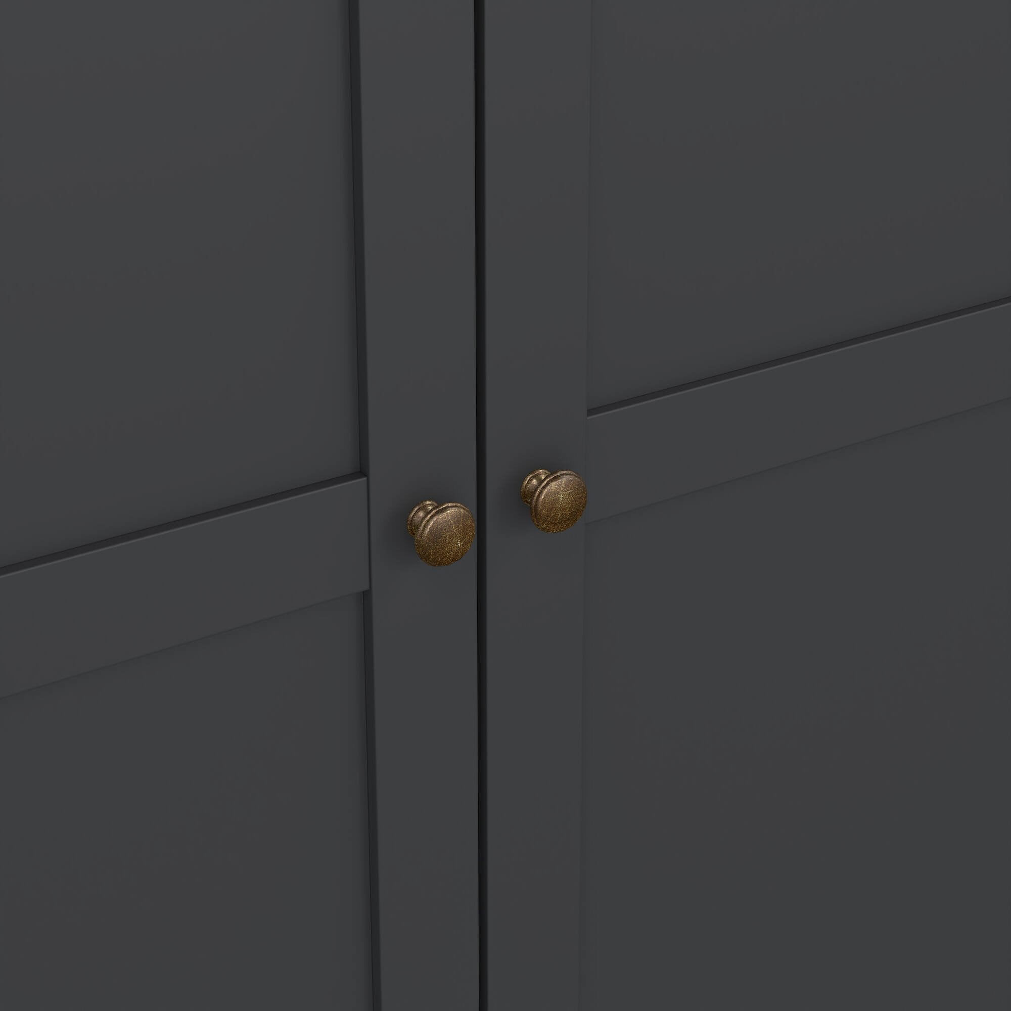 Guardaroba 3 ante Dolor, Mobile camera da letto, Cabina armadio portabiti, Armadio appendiabiti, 139x61 h201 cm, Grigio