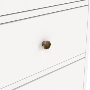 Scrivania Agia, Scrittoio multiuso, Tavolo per ufficio porta PC, Piano di lavoro, 130x62 h74 cm, Bianco