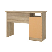 Scrivania con quattro Appollo, colore rovere, cm 110 x 76 x 48