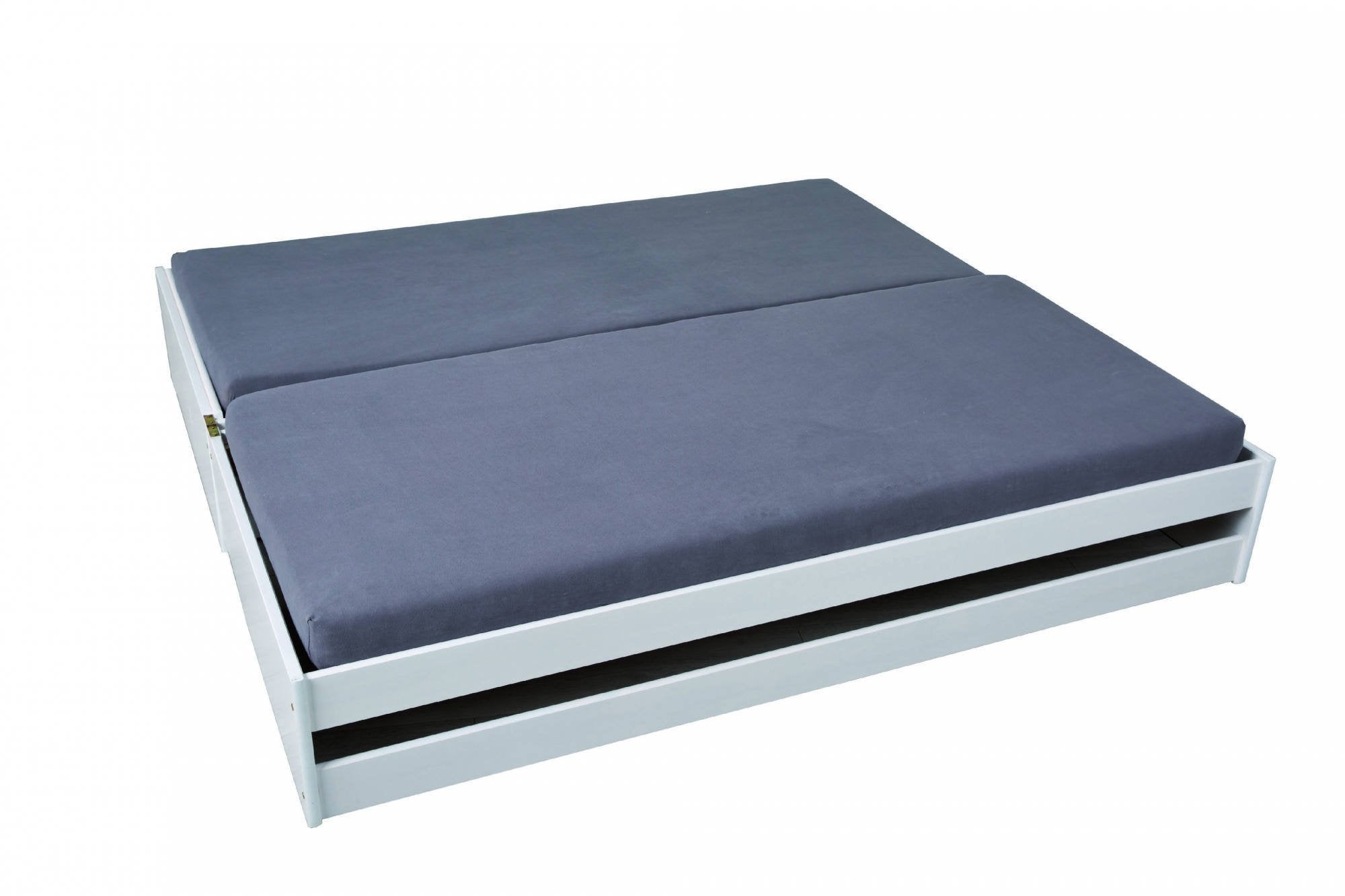 Dmacari, Letto Singolo Contenitore, Bianco