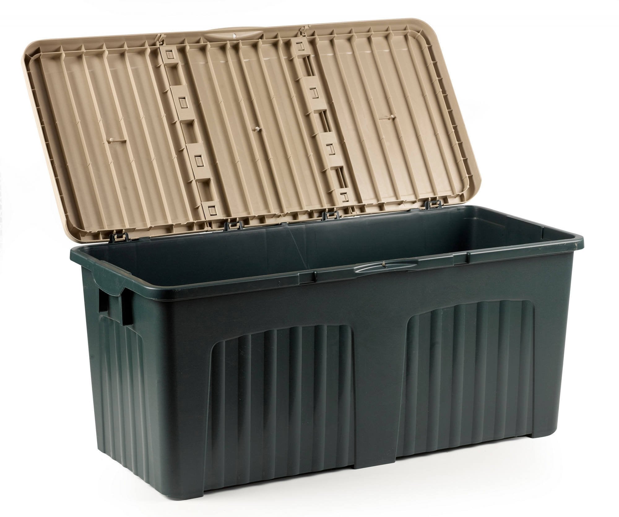 Baule portaoggetti Asco, Made in Italy, 125 x 57 x 56 cm, Grigio