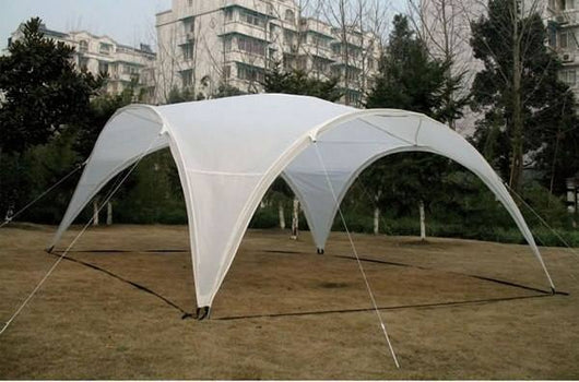 Tenda per eventi con zanzariera, colore bianco , mt 4x4
